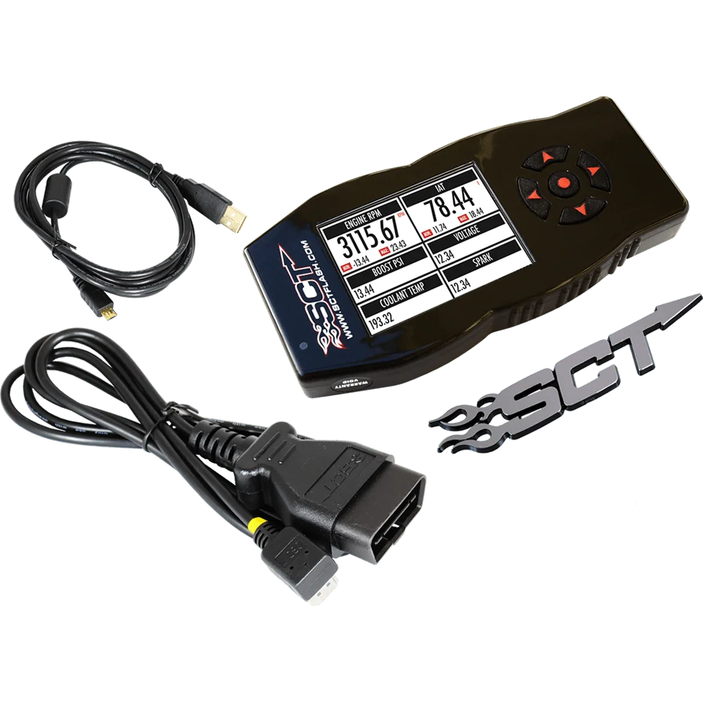 SCT 7015 X4 Power Flash Tuner Programmer for Ford - MAXX-LIFT Suspension & Off-Road