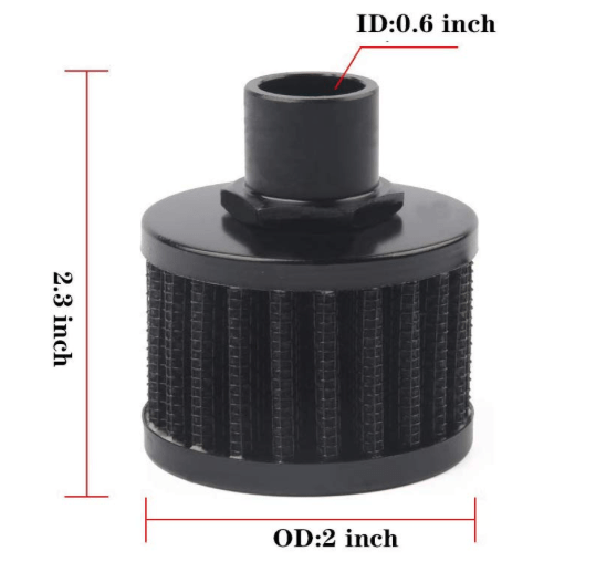 CCV Open Breather Kit Alt Image Side - MAXX-LIFT Suspension & Off-Road